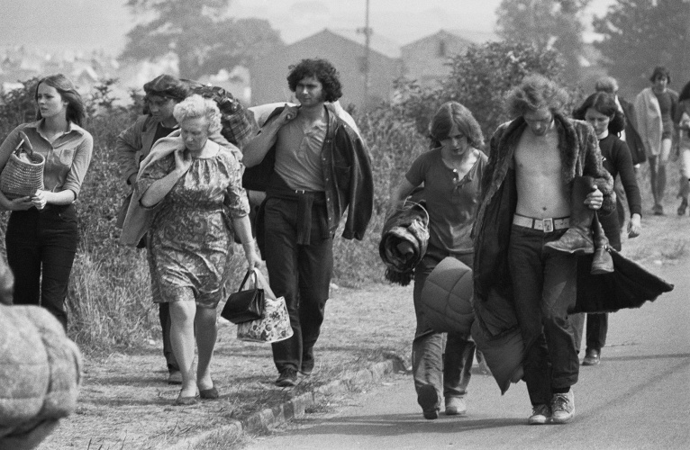 1970, Isle of Wight Festival.