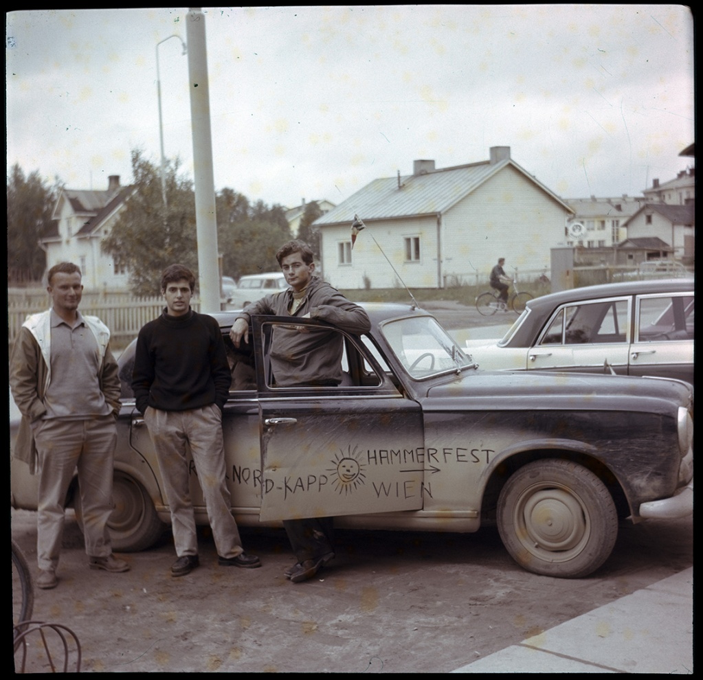 Finland 1962, hitchhiking back from the North Cape ©Mats Burman 1962