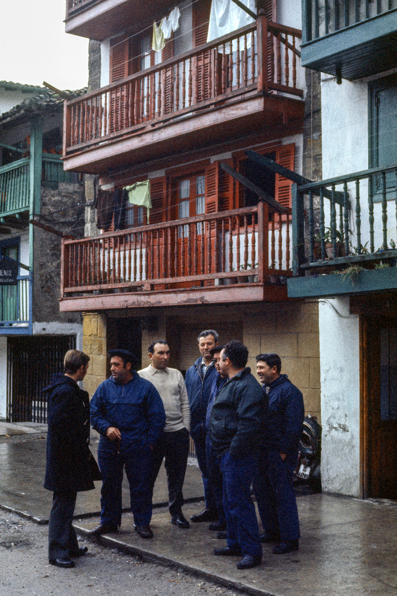 Spain 1974, Basque Country Euskai Sud. Hondarribia (Fuenterrabía in Spanish) a fishing town of 15,044 inhabitants located in the province of Guipúzcoa in the autonomous community of the Basque Country.